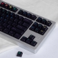 Midnight Rainbow GMK 104+32 Full PBT Dye Sublimation Keycaps Set for Cherry MX Mechanical Gaming Keyboard 87/96/104